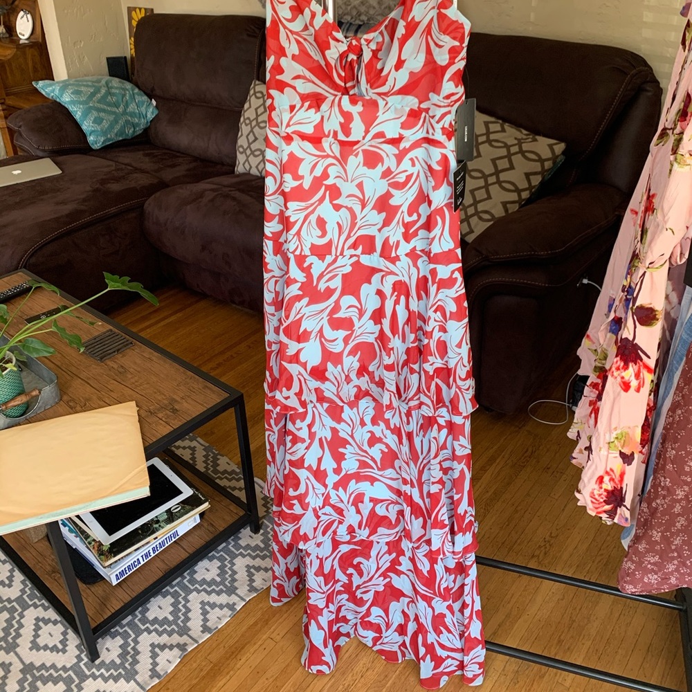 Lulu's Tropical Paradise Maxi Dress